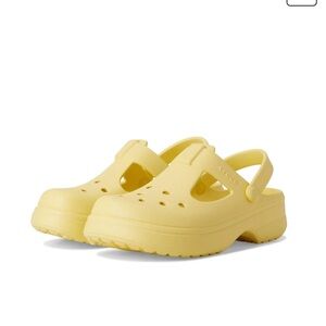 Crocs Classic Mary Jane Yellow Size 10